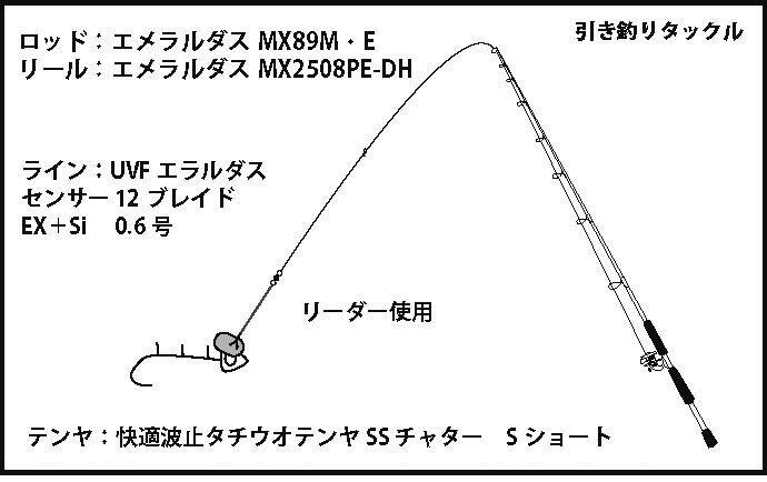 沖波止タチウオ釣行で97cm頭9匹 テンヤ釣り 電気ウキで 堺港 19年10月30日 エキサイトニュース