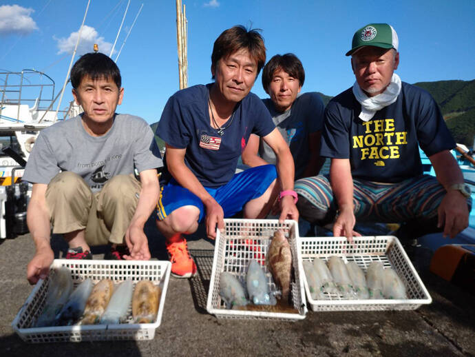 三重 福井 沖釣り最新釣果 オニカサゴ32匹に10 超タルイカ 19年10月27日 エキサイトニュース