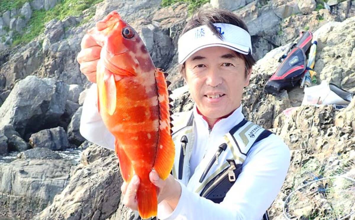 磯でのカゴ釣りで1kg級を頭に2時間でアカハタ8尾 上甑島 19年10月31日 エキサイトニュース