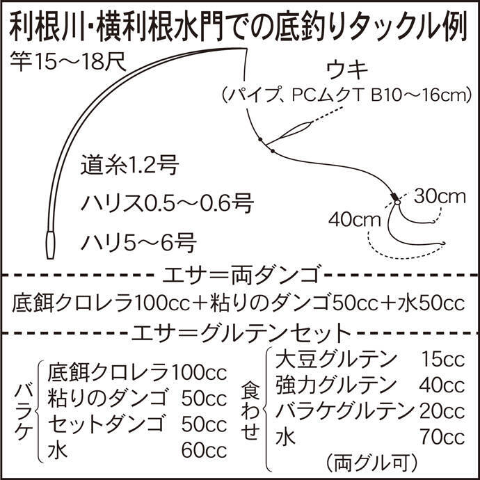 今週のヘラブナ推薦釣り場 利根川 横利根水門下流 19年10月29日 エキサイトニュース