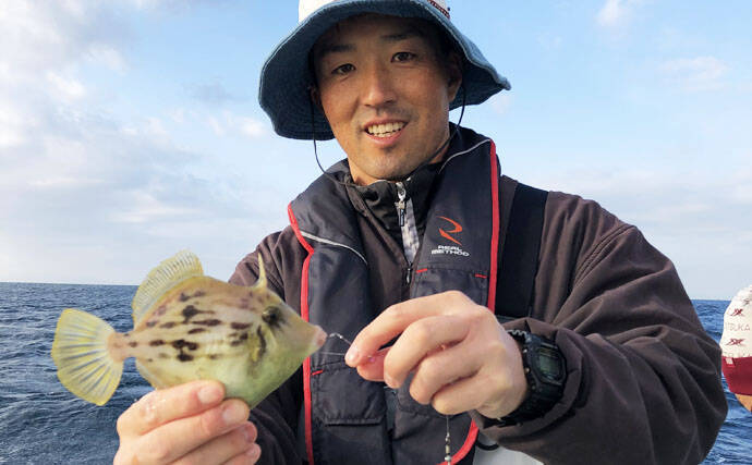 相模湾カワハギ釣りで船中トップ尾 今後はサイズに期待 瀬戸丸 19年11月26日 エキサイトニュース