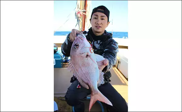 「御前崎沖ジギング＆タイラバで80cm超えカンパチを手中【波丸】」の画像