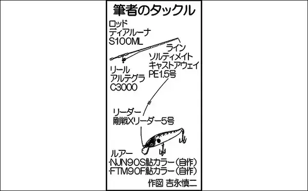 「2daysリバーシーバスゲーム　51cm頭に銀ピカシーバス3尾【白川】」の画像