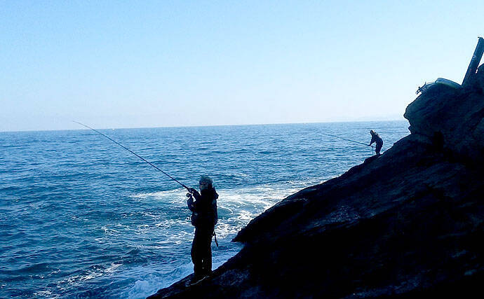 日本海 寒グレ 好機 磯フカセ釣りで30 40cm良型手中 鳥取 19年12月27日 エキサイトニュース