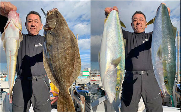 愛知 沖釣り最新釣果情報 イワシ泳がせ釣りで良型ヒラメ 青物など 年1月12日 エキサイトニュース