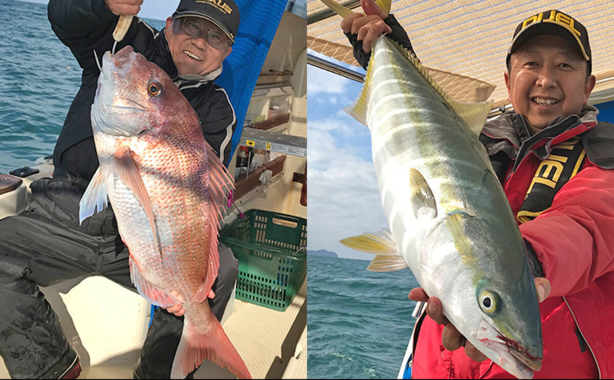 浅場のタイラバで78cmマダイ ジギングでは73cmブリも 芦屋沖 年1月17日 エキサイトニュース