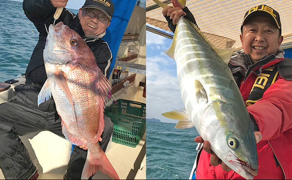 浅場のタイラバで78cmマダイ ジギングでは73cmブリも 芦屋沖 年1月17日 エキサイトニュース