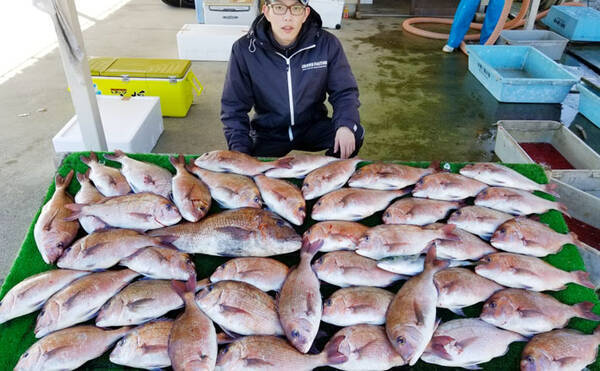 三重県 海上釣り堀最新釣果 大型含みでマダイ46匹の大釣りも 年1月日 エキサイトニュース