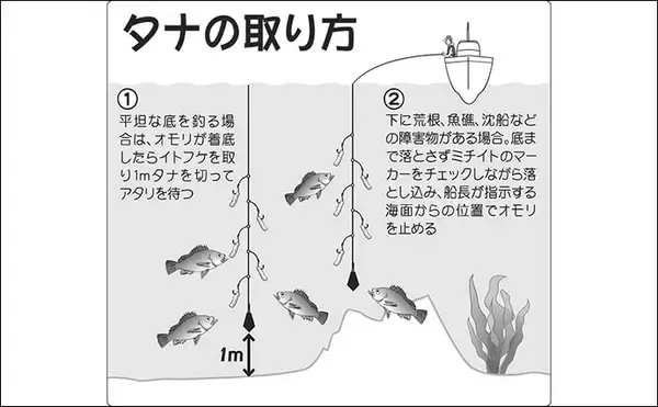 「【茨城沖2020】春告魚『オキメバル』釣りキホン解説　群れ固まると好機」の画像
