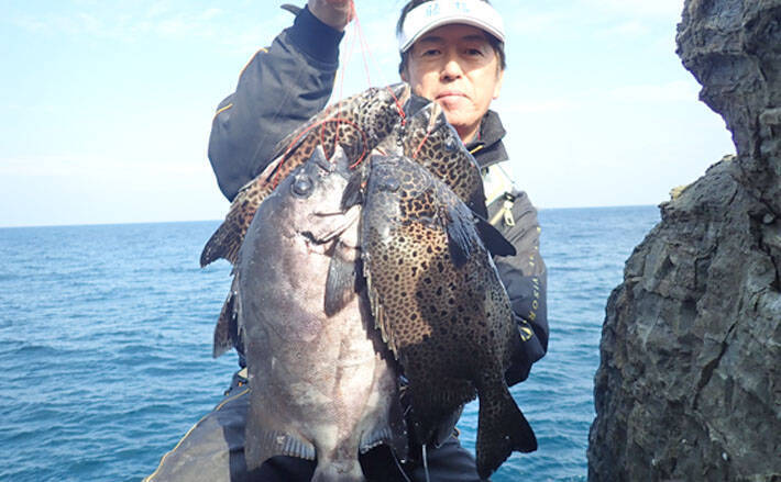 沖磯での 石物 釣り好調継続 イシダイ イシガキダイを手中 上甑島 年2月10日 エキサイトニュース