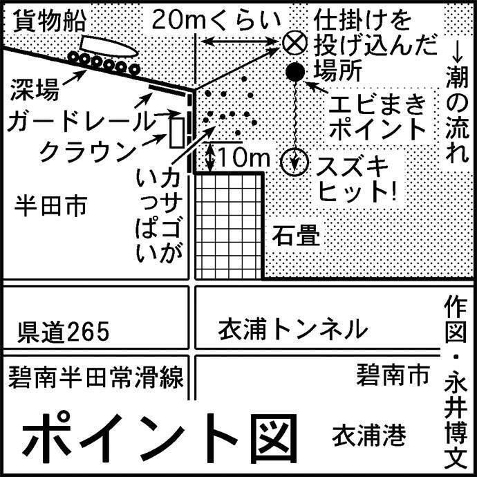 真冬の夜のエビ撒き釣りが好調 60cm超えスズキ4匹を手中 愛知 年2月16日 エキサイトニュース