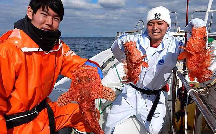 関東冬 厳寒期の人気ターゲット オニカサゴ 釣りのキホン 年2月日 エキサイトニュース