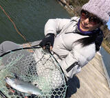 「管理釣り場で初のフライフィッシング　レンタルタックルで手軽に挑戦」の画像7