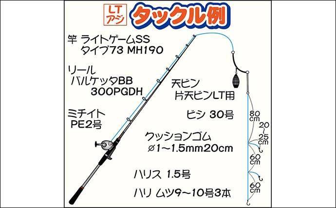 真冬でも東京湾ltアジ活況 良型キャッチは高めのタナがキモ つり幸 年3月1日 エキサイトニュース