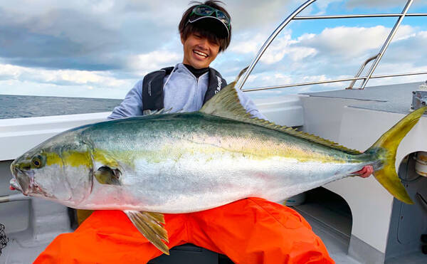 記録にも記憶にも残るファイト 154cm29 56kg 巨大ヒラマサ をキャッチ 年2月28日 エキサイトニュース