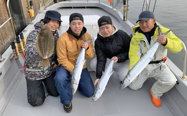 初挑戦でもサワラにヒラメ 伊勢湾ジギング でワイワイ釣行 愛知 年3月4日 エキサイトニュース