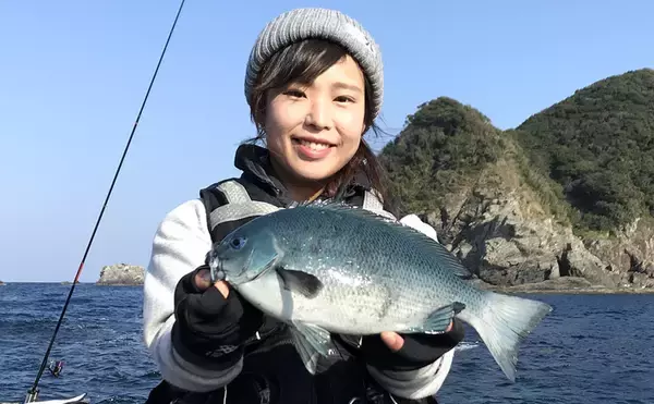 人生3回目の磯釣りで念願のクロ2尾を手中【大分県・深島の磯】 (2020年 