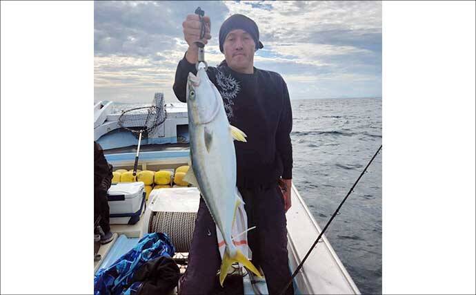 【沖釣り釣果速報】芦屋沖の落とし込み釣りで100cmの大ヒラマサ降臨！船中青物67尾の爆釣劇（福岡）