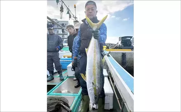 「【沖釣り釣果速報】芦屋沖の落とし込み釣りで100cmの大ヒラマサ降臨！船中青物67尾の爆釣劇（福岡）」の画像