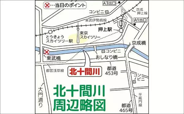 「東京スカイツリー周辺でハゼ釣り堪能【北十間川】6cm級デキハゼがポツポツ顔見せ」の画像