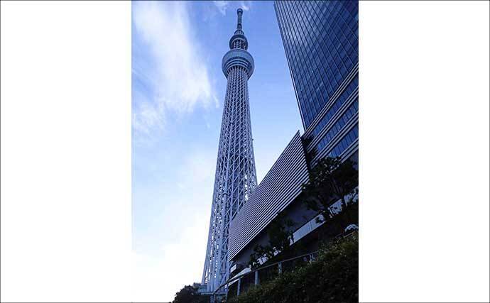 東京スカイツリー周辺でハゼ釣り堪能【北十間川】6cm級デキハゼがポツポツ顔見せ