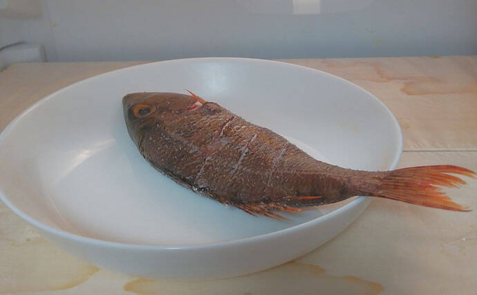釣魚で作る「日本酒にうってつけ」レシピ：ロギのちょい干し　冷蔵庫で干せば旨み凝縮