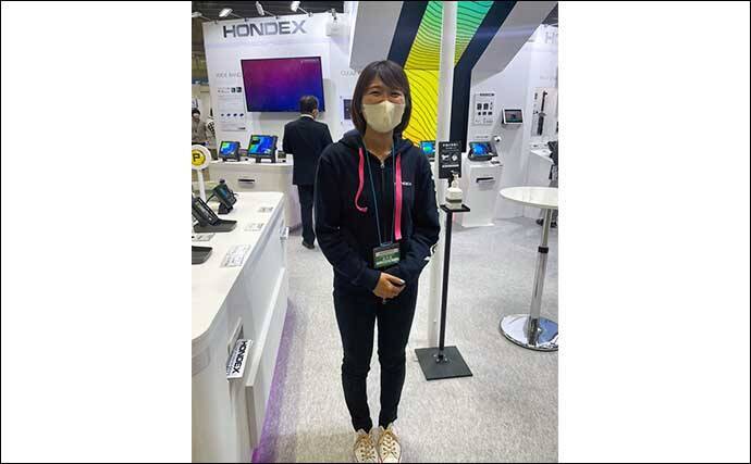 HONDEX（ホンデックス）の魚探はシンプルで操作性抜群　ボートショーで担当者直撃