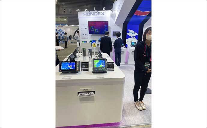 HONDEX（ホンデックス）の魚探はシンプルで操作性抜群　ボートショーで担当者直撃