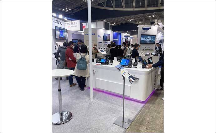 HONDEX（ホンデックス）の魚探はシンプルで操作性抜群　ボートショーで担当者直撃