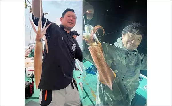 「【夜焚きイカ釣果速報】釣る人ヤリイカ70尾前後と好調継続中（福岡）」の画像