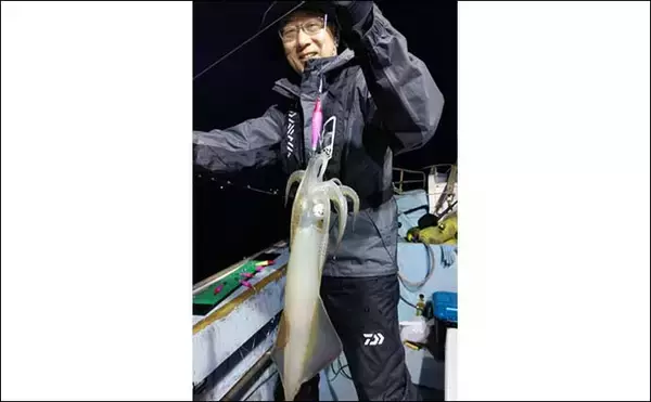 「【夜焚きイカ釣果速報】釣る人ヤリイカ70尾前後と好調継続中（福岡）」の画像