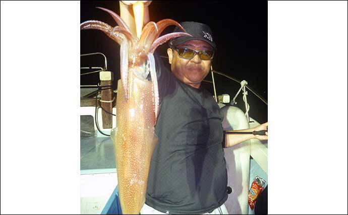 【夜焚きイカ釣果速報】釣る人ヤリイカ70尾前後と好調継続中（福岡）