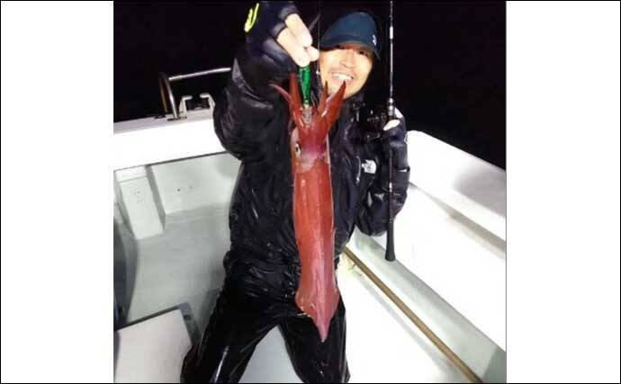【夜焚きイカ釣果速報】釣る人ヤリイカ70尾前後と好調継続中（福岡）