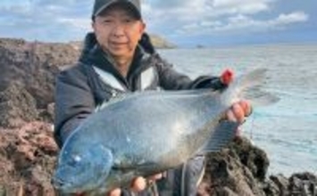 「上五島の寒グロ本番！」沖磯フカセ釣りで47〜49cm良型連発【長崎】