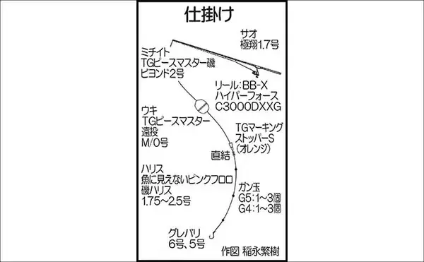「「上五島の寒グロ本番！」沖磯フカセ釣りで47〜49cm良型連発【長崎】」の画像