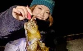 牛深の地磯エギングで良型アオリイカ3尾キャッチ【熊本・天草】880gで自己記録更新