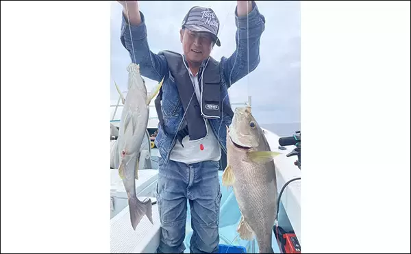 「【最新釣果】ジギングでカンパチ登場！例年より2ヶ月早い開幕（大分・熊本）」の画像