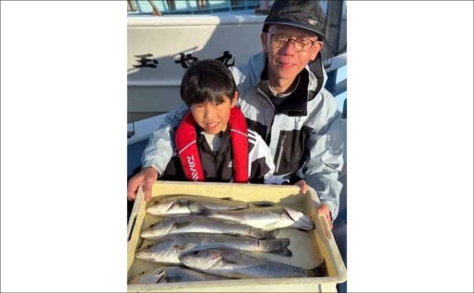 最大42cm！ジャンボイサキが荒食い！【船のエサ釣り釣果速報9選・愛知】