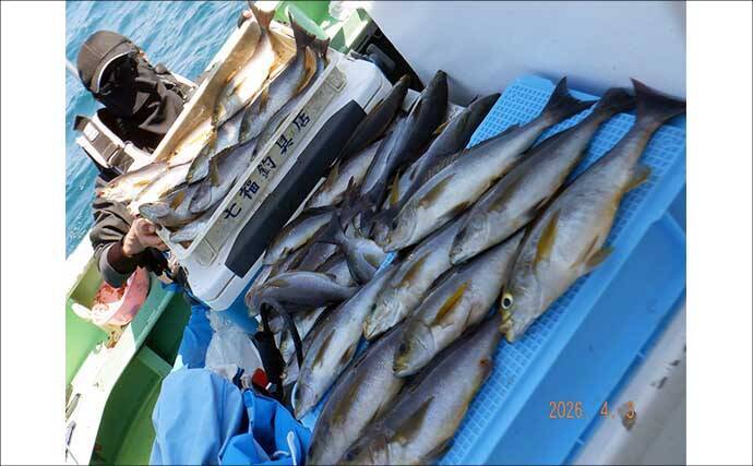 最大42cm！ジャンボイサキが荒食い！【船のエサ釣り釣果速報9選・愛知】