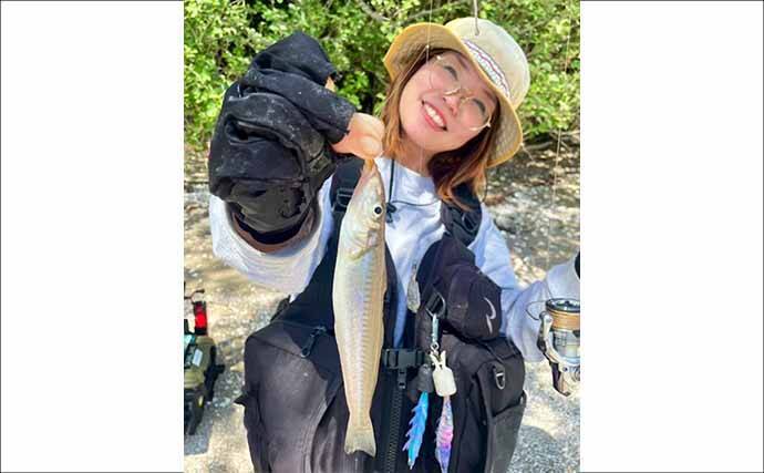 ランガンちょい投げ釣りで本命キス連打【熊本】ワームへのヒットは良型率高し！