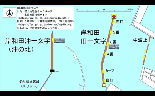 「岸和田沖一文字でのノマセ釣りで38cmツバスをキャッチ【大阪】青物シーズン本格化」の画像