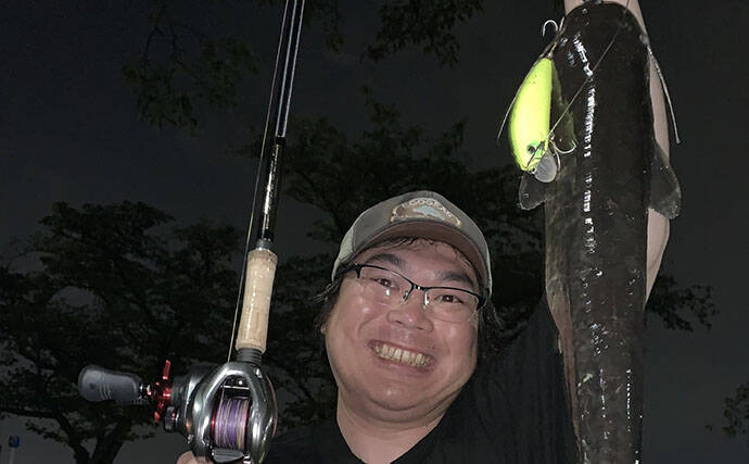 お手軽ルアー釣り「ナマズゲーム」入門　【場所・タックル・ルアー・時間帯・釣り方を解説】