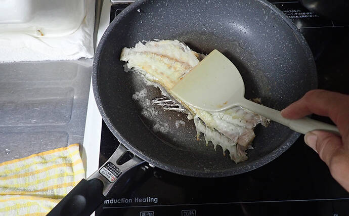 釣った魚で作る「簡単調理」レシピ：クロダイの揚げ焼き　カリカリに焼いて