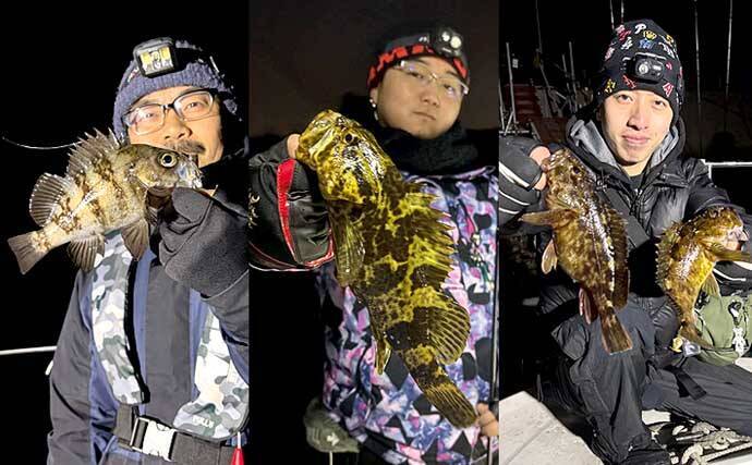 【沖のルアー釣果速報】チヌジギで珍ゲスト50cm超チャイロマルハタ登場！本命チヌも5匹手中（愛知）