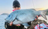 「磯フカセ釣りで48cmクロ（メジナ）が浮上！【大分】好ゲストにシマアジも登場」の画像1