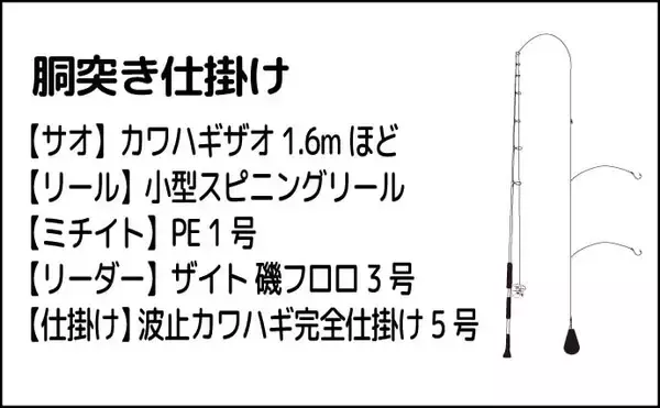 「イカダから胴突き仕掛けでメイタを釣る【熊本・天草】好ゲストも続々登場！」の画像
