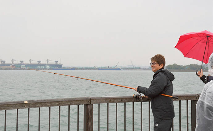 哀川翔さんが1投目から本命ハゼを手中！ 300人が参加した『三河湾釣り大会』が開催