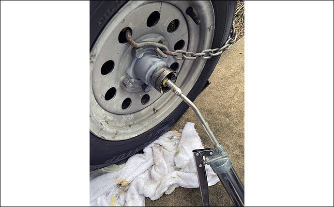 ボート運搬用トレーラーの重要メンテナンス箇所を解説　海釣り時は特に注意が必要