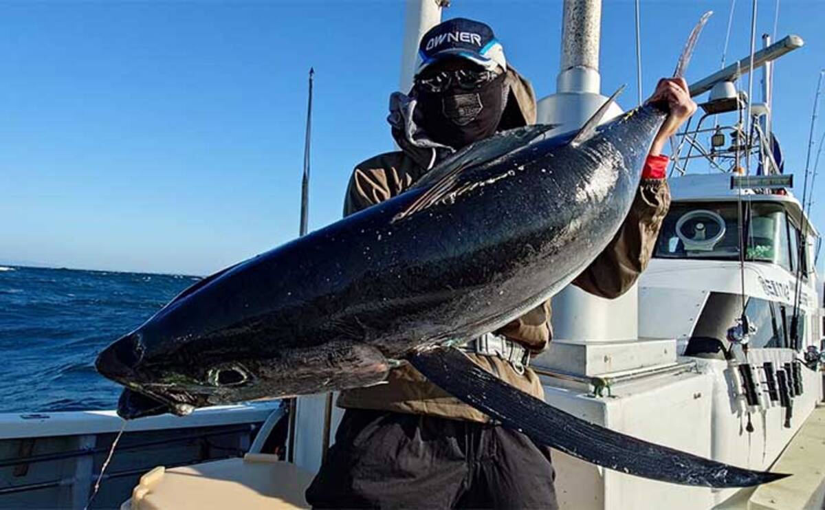 トンボジギングシーズン開幕！」トロ丸での釣行で17kgビンチョウマグロ 