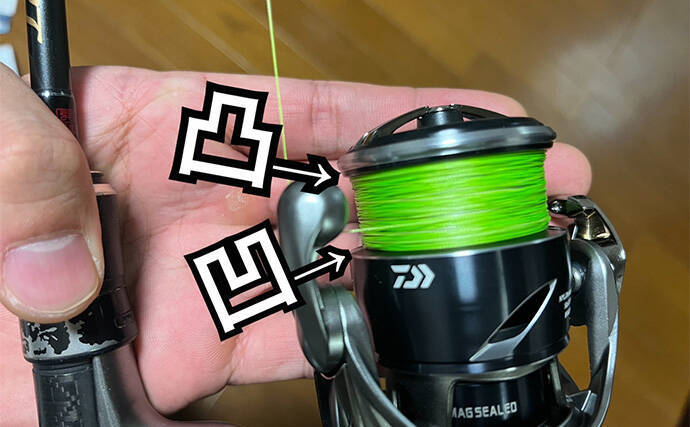 「リールに巻いた糸の偏り気にならない？」 ワッシャーによる簡単な調整方法を解説